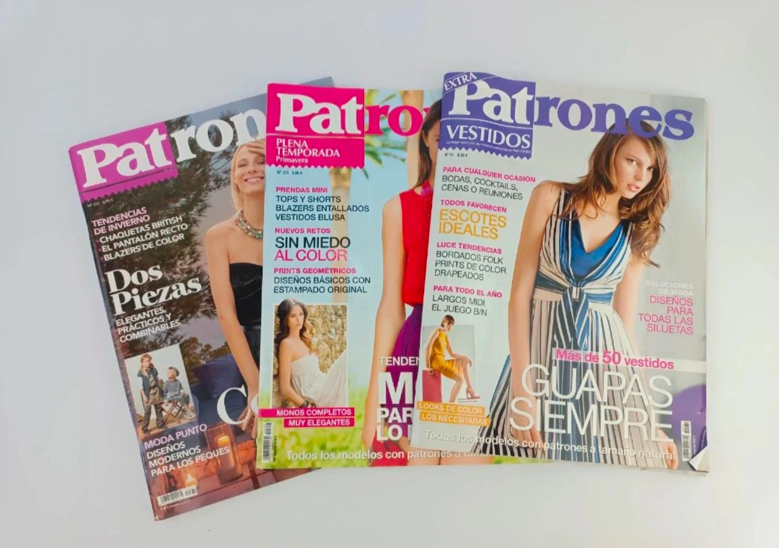 Revistas patrones de confección 